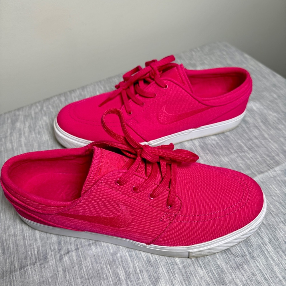 Nike Women's Hot Pink Canvas Sneakers